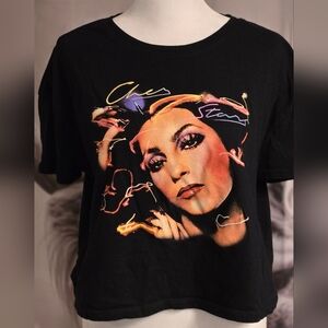 Black Cher Crop Top